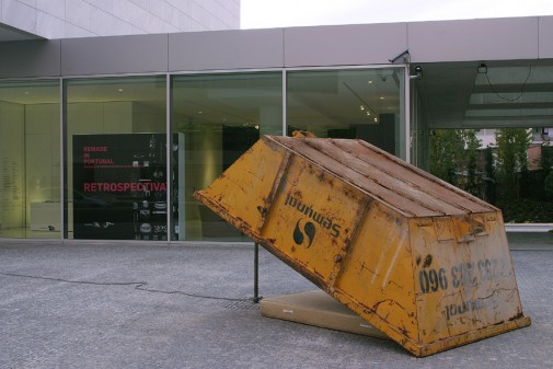 View of the work at EDP Foundation, Oporto