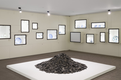 Ostraka, view of the artwork at Carmona e Costa Foundation, Lisbon, 2026